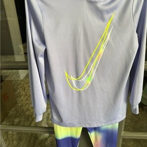 Nike Long Sleeve Shirt and Leggings Set